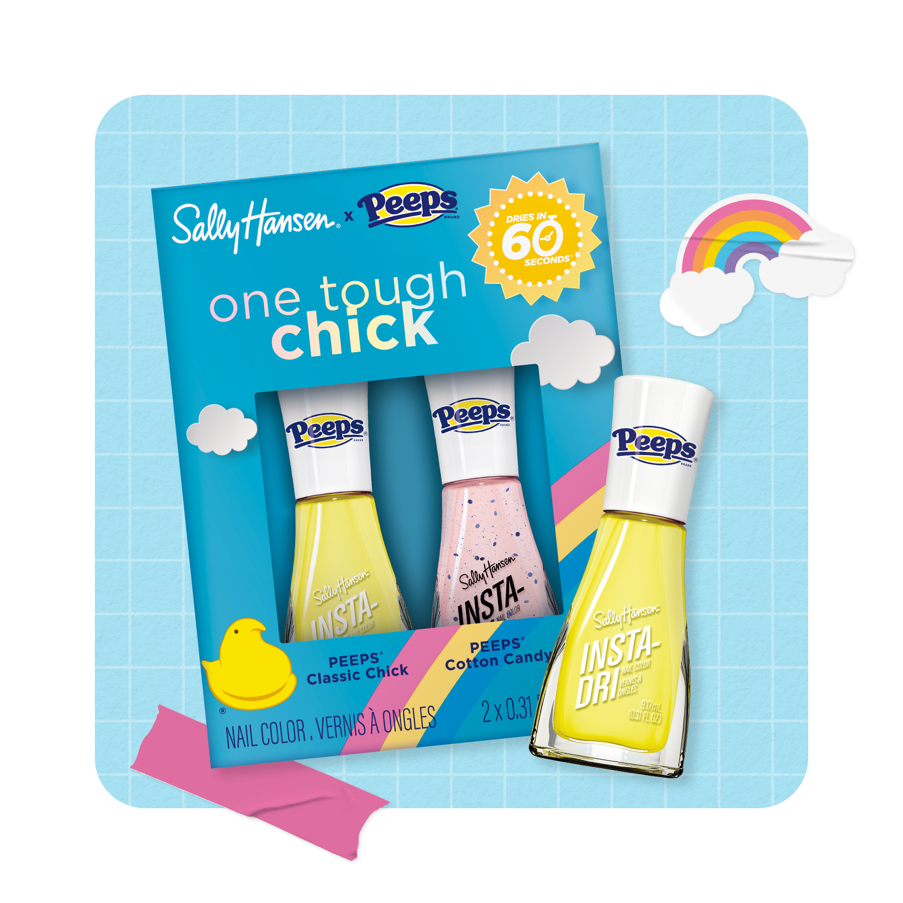 Package of Sally Hanson® nail polish
