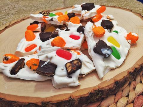 The Ultimate Halloween Candy Bark
