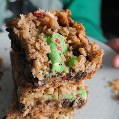PEEPS® Crumbly Christmas Bars Recipe