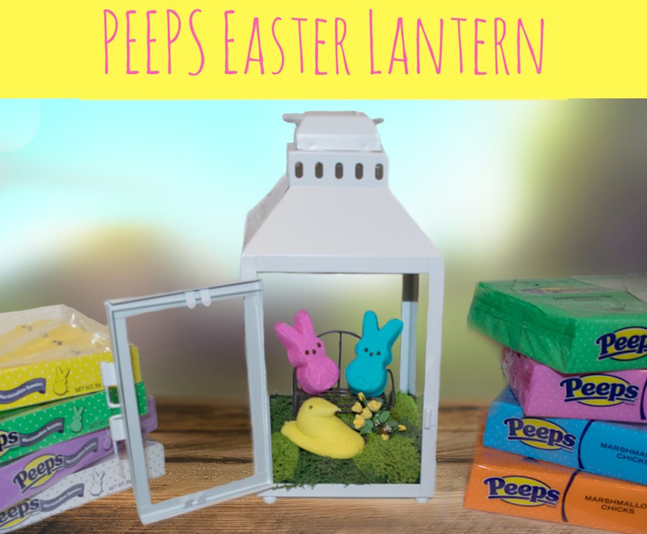 Peeps Easter Lantern Craft