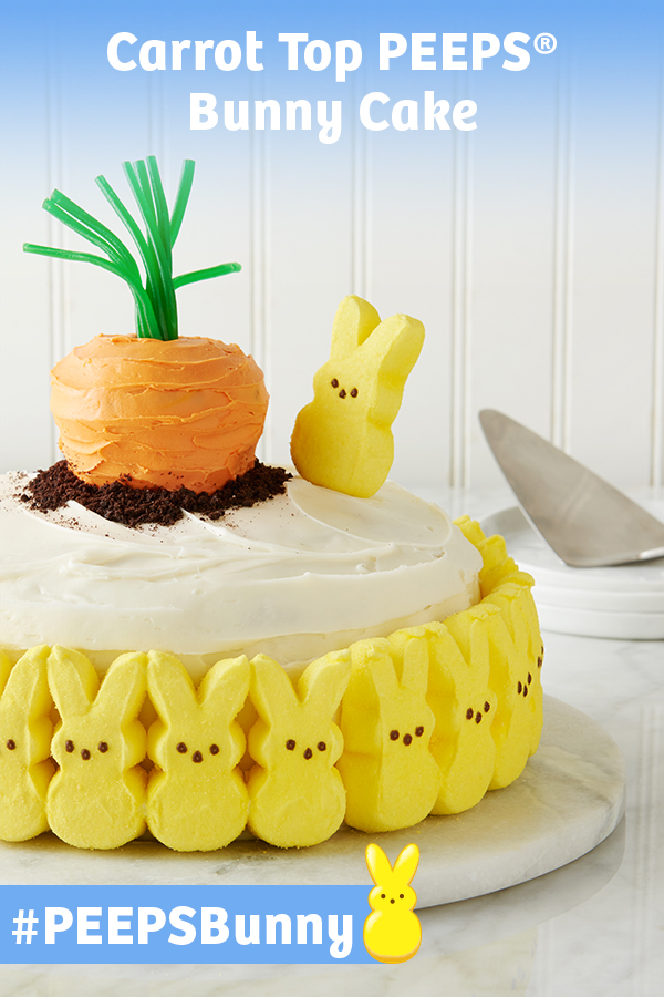 PEEPS® Carrot Top Bunny Cake