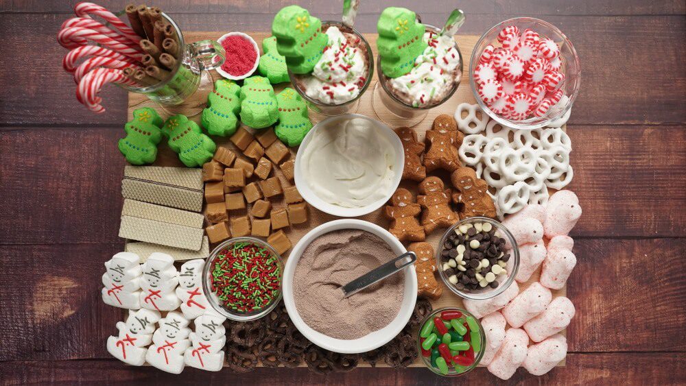 Hot Chocolate Bar Board