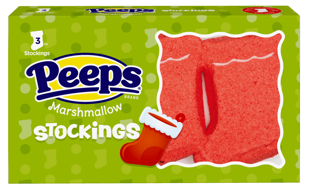 Peeps Stockings 3 count package