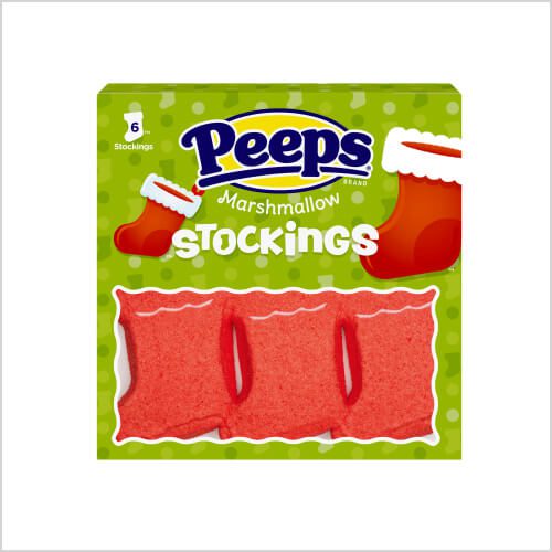 PEEPS_6ctStockings Peeps marshmallow stockings 6 count package