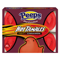 Peeps Hot Tamales chicks 10 count package