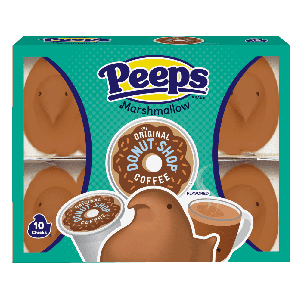 Peeps Donut Shop Coffee Chicks 8 count