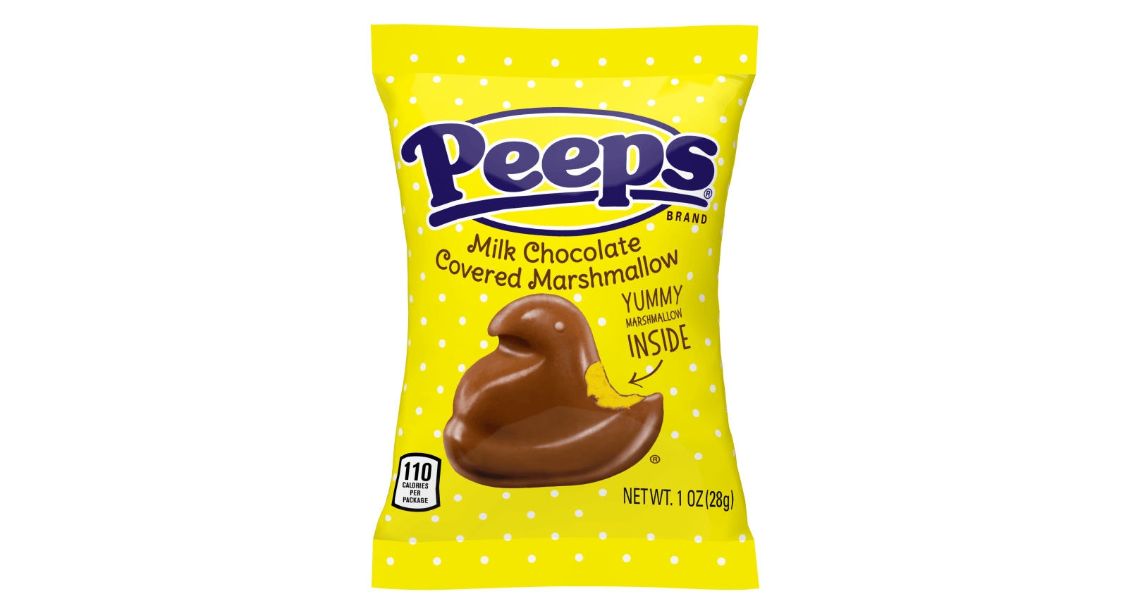 Peeps Milk Chocolate Covered Chick 1 count pack