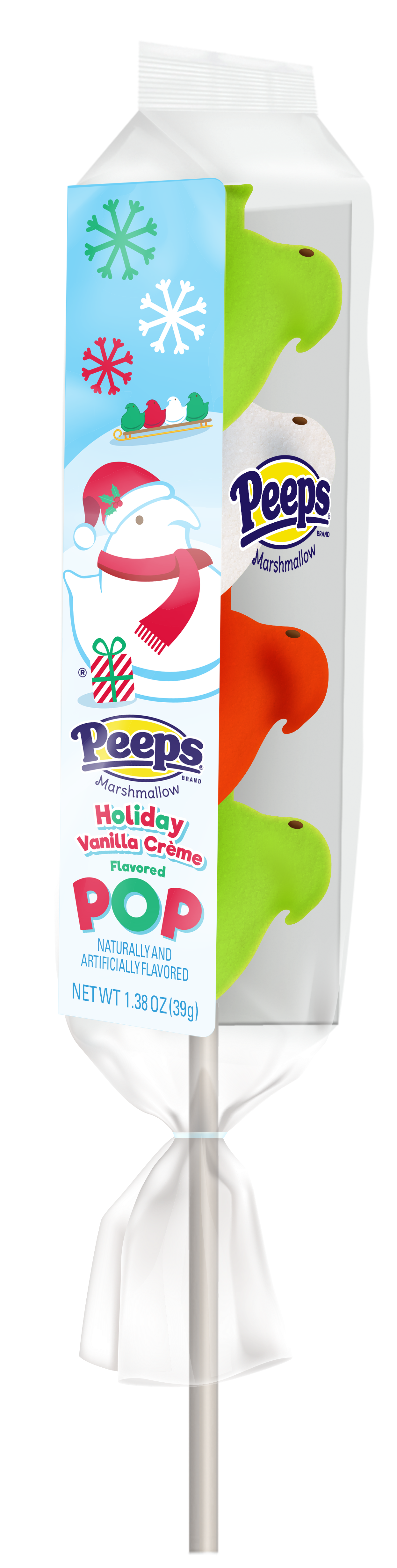 Peeps holiday pop 4 count