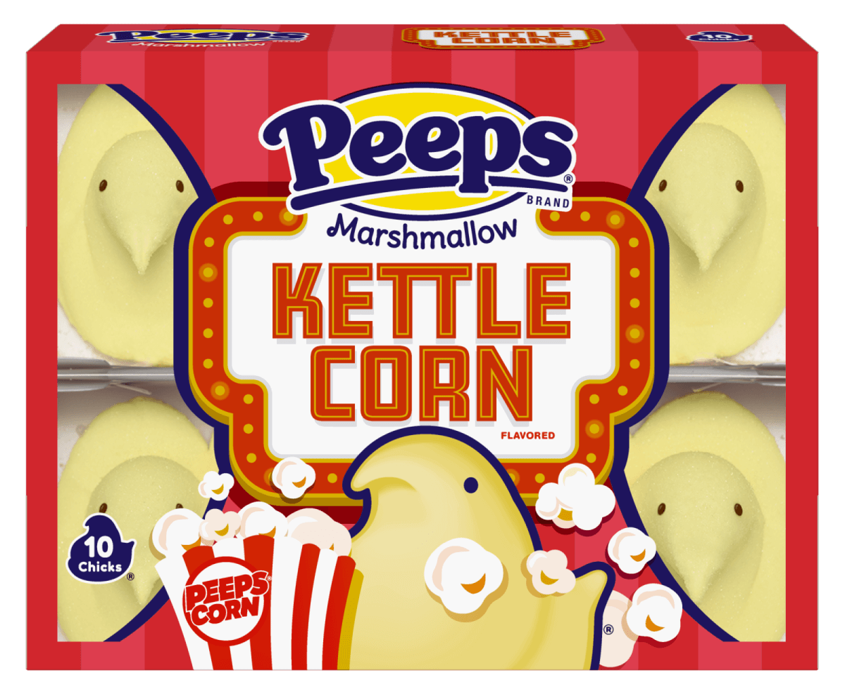 Peeps Marshmallow Kettle Corn Chicks