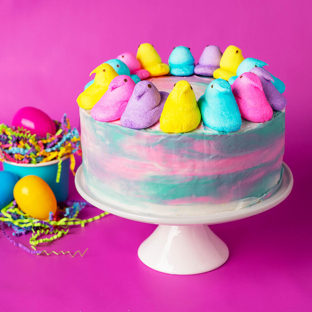 PEEPS® Color Swirl Cake