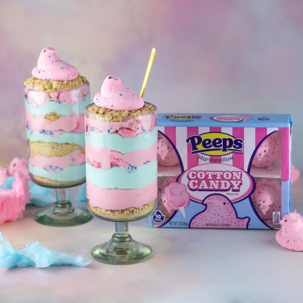 PEEPS® Cotton Candy Parfaits