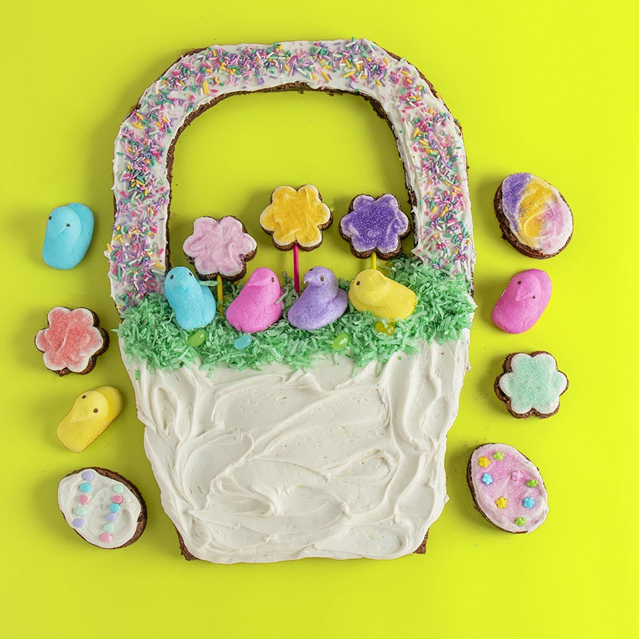 PEEPS<sup>®</sup> Brownie Easter Basket