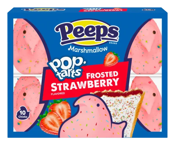 PEEPS Froster Strawberry Pop Tarts 10 count box