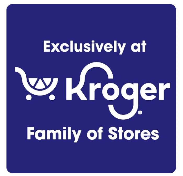 Exclusively at Kroger Family of stores