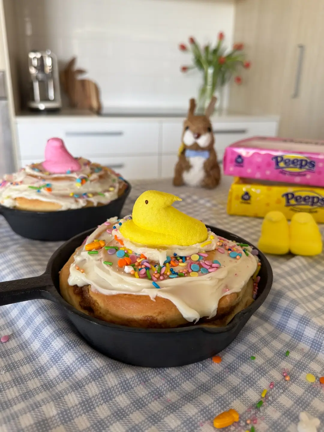 PEEPS&reg; Skillet Cinnamon Rolls