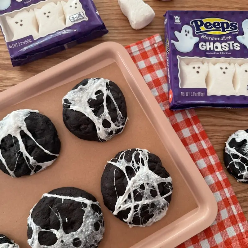 PEEPS&reg; Spiderweb Cookies